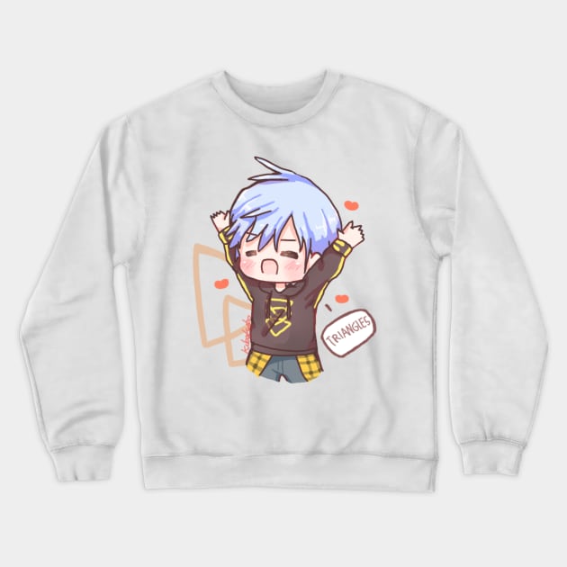 Ikaruga chibi Crewneck Sweatshirt by Kibo-Kibo